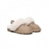 UGG Suzie Chaussons slingback enfant en laine de mouton Sable