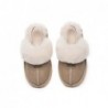 UGG Suzie Chaussons slingback enfant en laine de mouton Sable