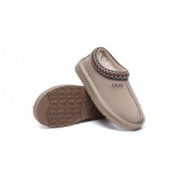 UGG Chaussons cheville en laine pour enfants,Sable