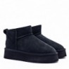 UGG Boot Store - Bottes à plateforme ultra mini - Noir