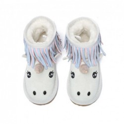 UGG Bottes pour enfants,bottes pour enfants licorne en peau de mouton