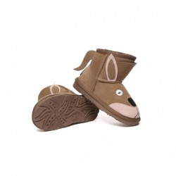 UGG Bottes pour enfants en peau de mouton,laine kangourou pour enfants