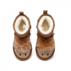 Bottes UGG pour enfants en peau de mouton et laine de poney pour enfants Plus