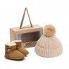 UGG Baby Bootie Coffret cadeau bonnet à pompon