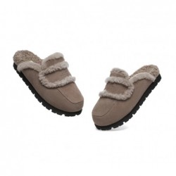 UGG Chaussons pour femme,doublés peau de mouton Remi Marron