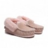 UGG Mocassins,bottines en laine de mouton,Rose