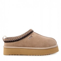 UGG Platinum Tassie Pantoufles à plateforme -Marron Clair