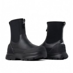 UGG Bottes en cuir noir imperméables Neumel