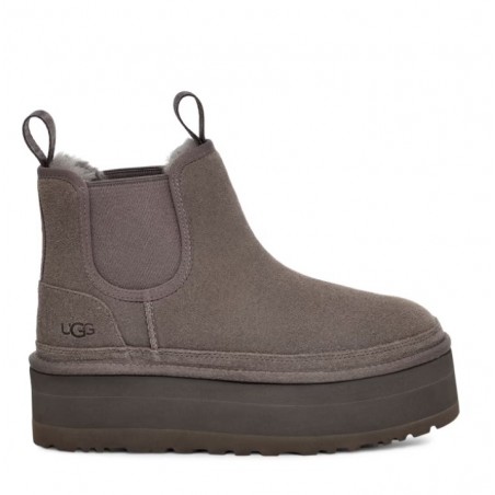 UGG Bottes Chukka à Plateforme,Gris