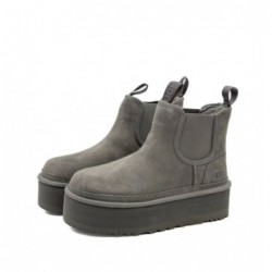 UGG Platform Chelsea Grey Chaussures pour Femmes