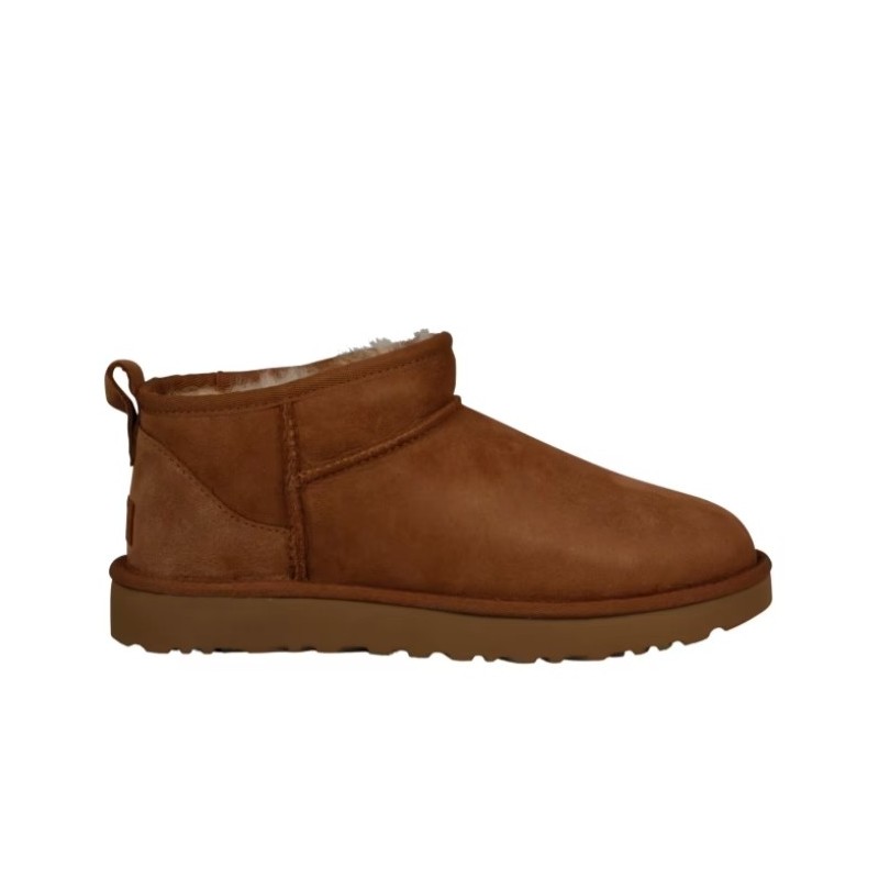 UGG Bottes Ultra Mini en Daim Classique