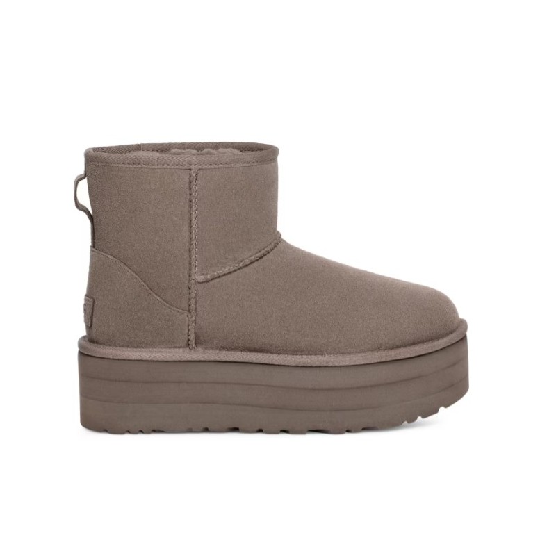 UGG Bottes Mini Plateforme Classiques,bottes à semelle épaisse