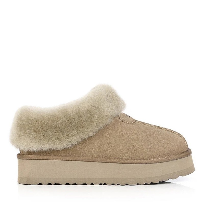 UGG Shady Chaussons à plateforme -Olive