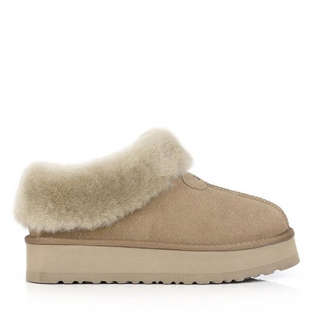 UGG Shady Chaussons à plateforme -Olive