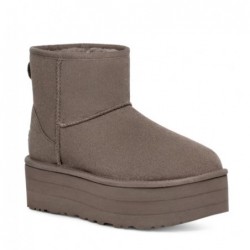 UGG Bottes Mini Plateforme Classiques,bottes à semelle épaisse