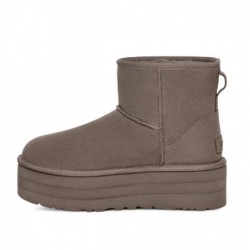 UGG Bottes Mini Plateforme Classiques,bottes à semelle épaisse