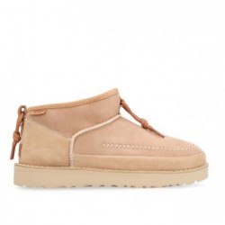 UGG Bottines en Peau de Mouton et Daim,Beige