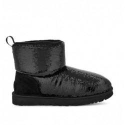 UGG Bottes Mini Miroir Classiques noir