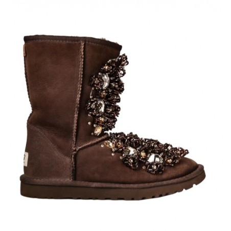 UGG Bottines en Daim avec Pierres