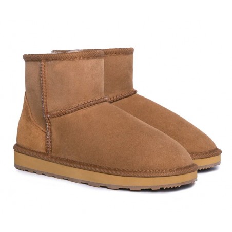 Urban UGG en laine de mouton fabriquées en Australie Mini Classic II,Châtaigne