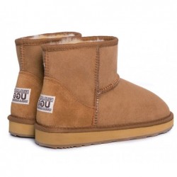 Urban UGG en laine de mouton fabriquées en Australie Mini Classic II,Châtaigne