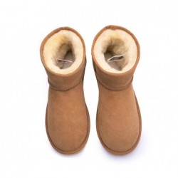 Urban UGG en laine de mouton fabriquées en Australie Mini Classic II,Châtaigne