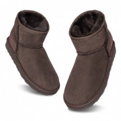 Urban UGG en laine de mouton fabriquées en Australie Mini Classic II,Chocolat