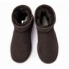 Urban UGG en laine de mouton fabriquées en Australie Mini Classic II,Chocolat