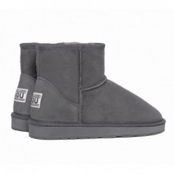 Urban UGG en laine de mouton fabriquées en Australie Mini Classic II,Gris