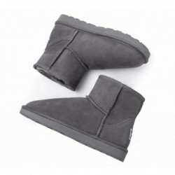 Urban UGG en laine de mouton fabriquées en Australie Mini Classic II,Gris