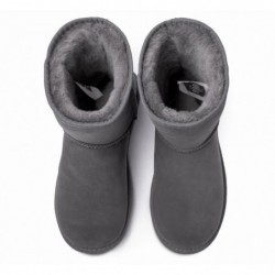 Urban UGG en laine de mouton fabriquées en Australie Mini Classic II,Gris