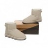 Bottes UGG en peau de mouton,laine,mini classique,daim,Sable