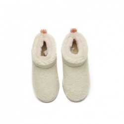 Bottes EVERAU® UGG en peau de mouton et laine pelucheuse à la cheville,Sable