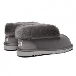 UGG en laine de mouton fabriquées en Australie,couleur mauve,Gris