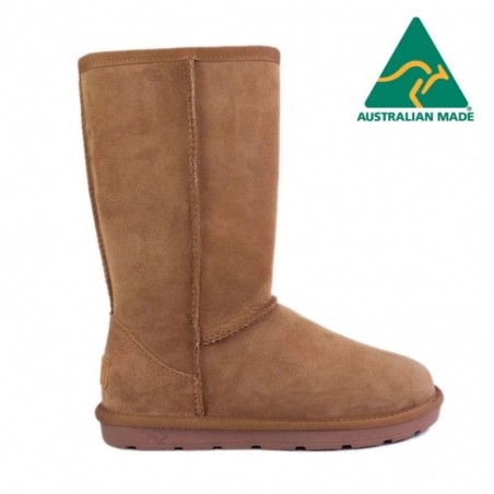 Bottes hautes classiques UGG Roozee Brun- Fabriquées en Australie