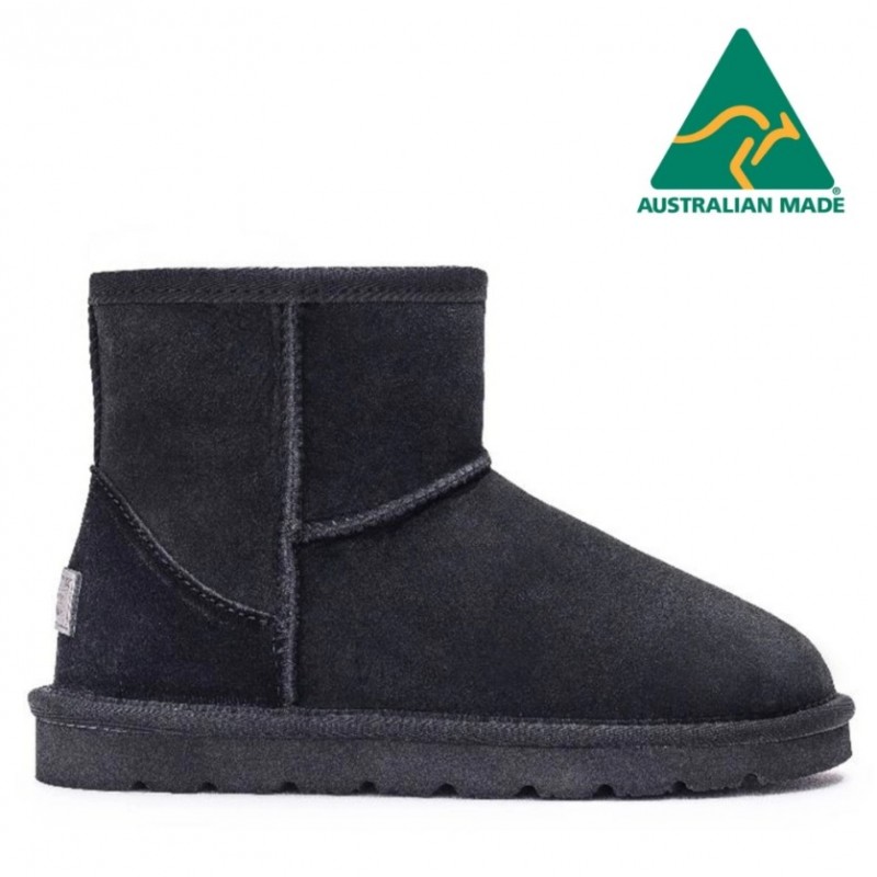 Bottes UGG classiques Mini Noir- Fabriquées en Australie