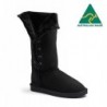 UGG Classic Chaussures montantes à lacets noir - Fabriquées en Australie