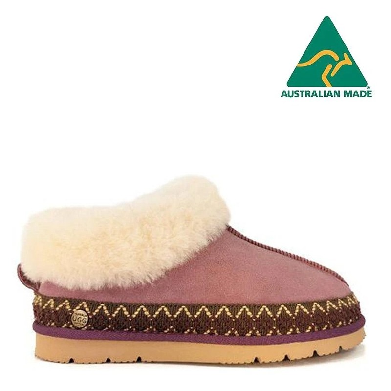 Chaussons UGG Neptune Rose- Fabriqués en Australie