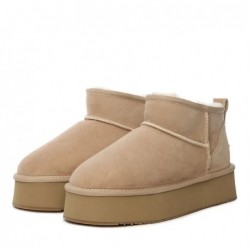 UGG Premium Bottes à mini-plateforme unisexes,Femme UGG Plateformes