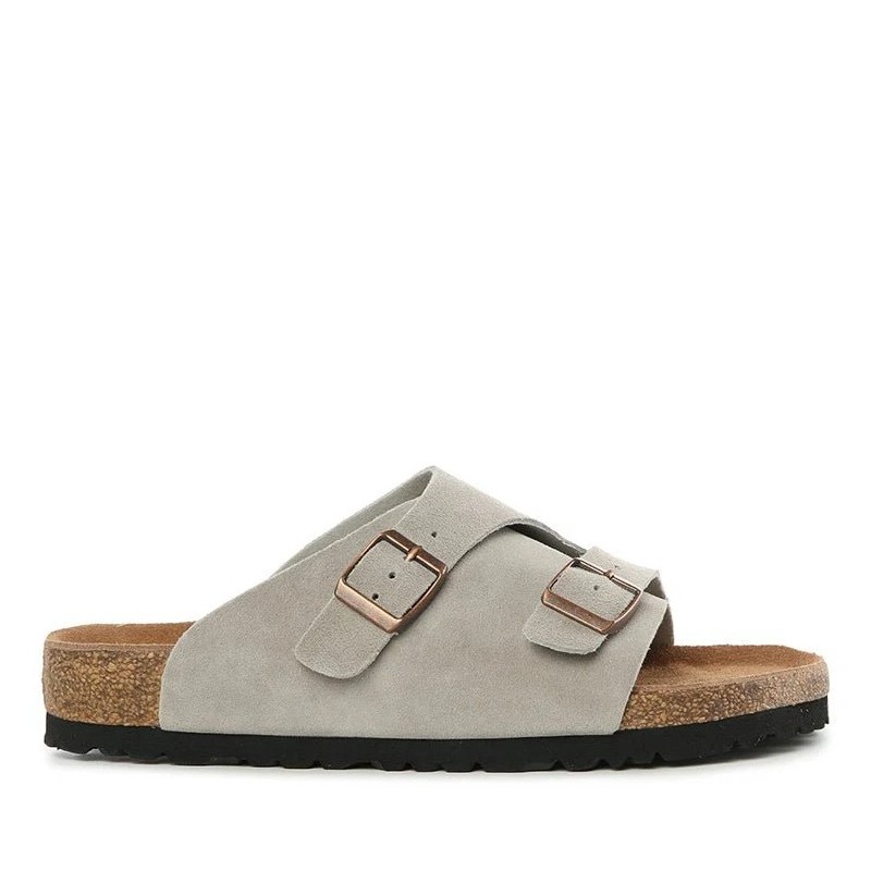 UGG Rio Unisex Slides,Gris