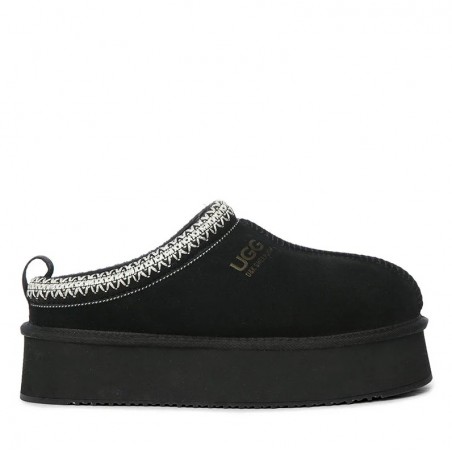 UGG Ultimate Tashie Chaussons à plateforme Noir