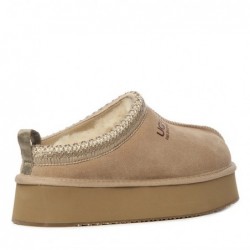 UGG Ultimate Tashie Chaussons à plateforme couleur sable