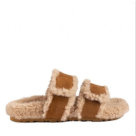 Claquettes en cuir de mouton UGG Phoenix