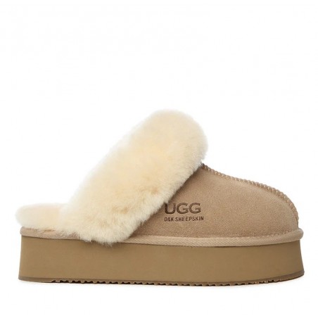 UGG Ultimate Platform Ladies Scuff,pantoufles à plateforme