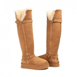 UGG Tall - Krisha - Bottines plateforme à ceinture