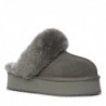 UGG Ultimate Platform Ladies Scuff,pantoufles à plateforme gris