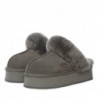 UGG Ultimate Platform Ladies Scuff,pantoufles à plateforme gris