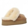 UGG Ultimate Platform Ladies Scuff,pantoufles à plateforme châtaigne