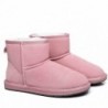 UGG Mini-bottines en daim de qualité supérieure —Rose