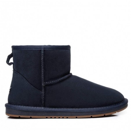 UGG Mini-bottines en daim de qualité supérieure —bleu marine